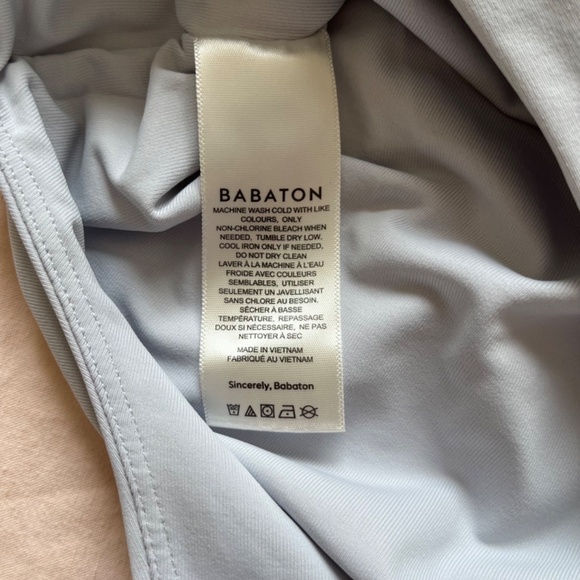Aritzia Babaton⎜CONTOUR 90'S BODYSUIT⎜CEMENT BLUE - Picture 13 of 15